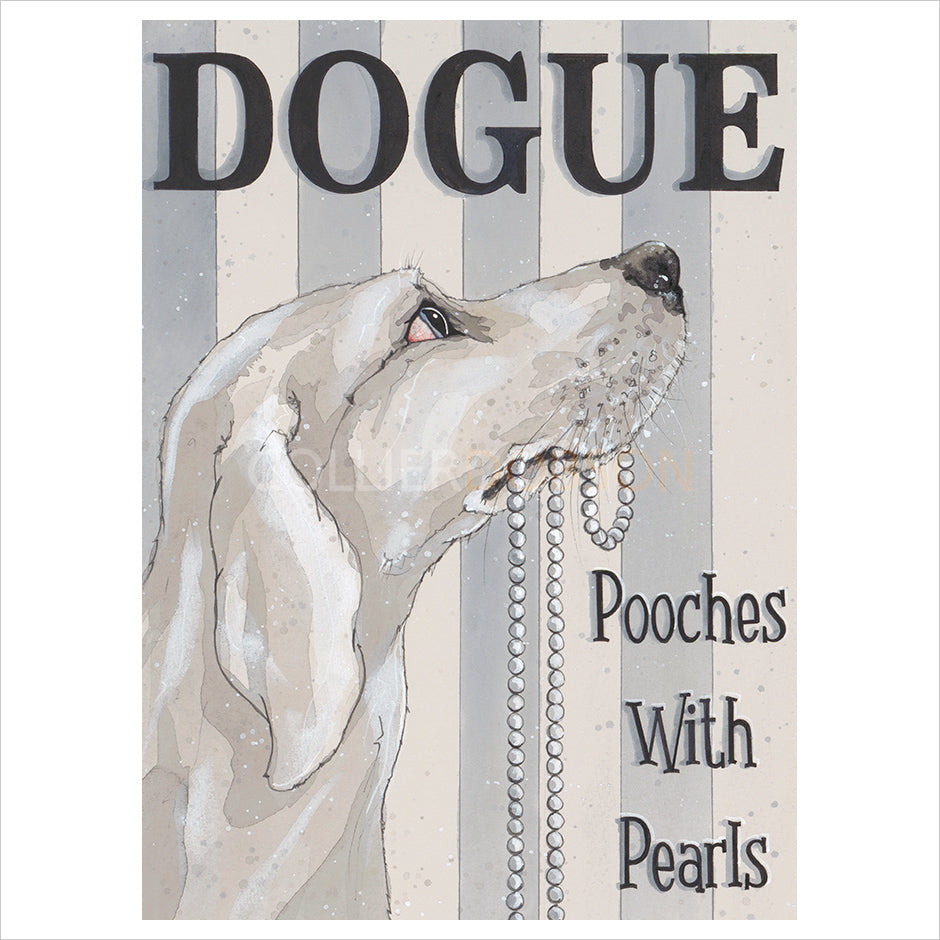Pooches with Pearls by Bev Davies