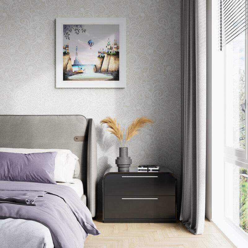 Gary Walton artwork in room setting