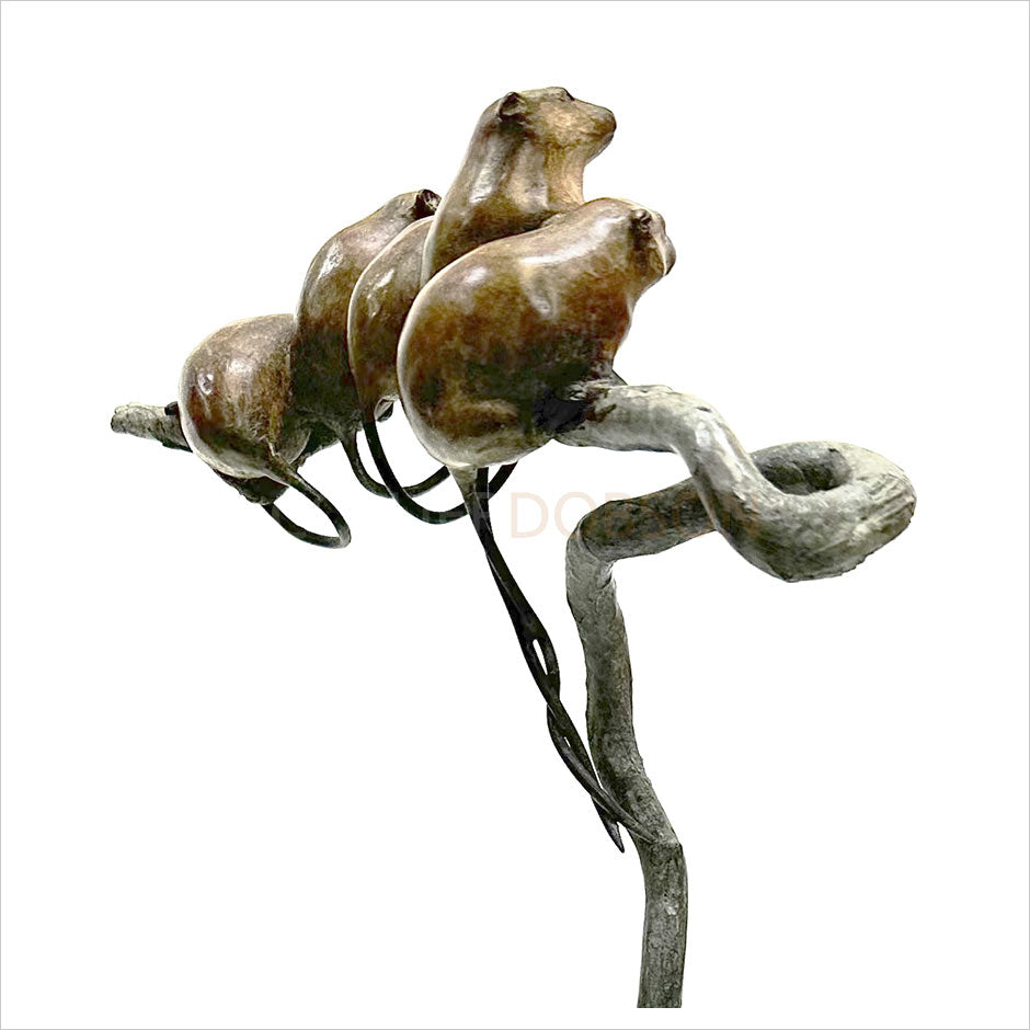 Mice on a Branch by Gill Parker