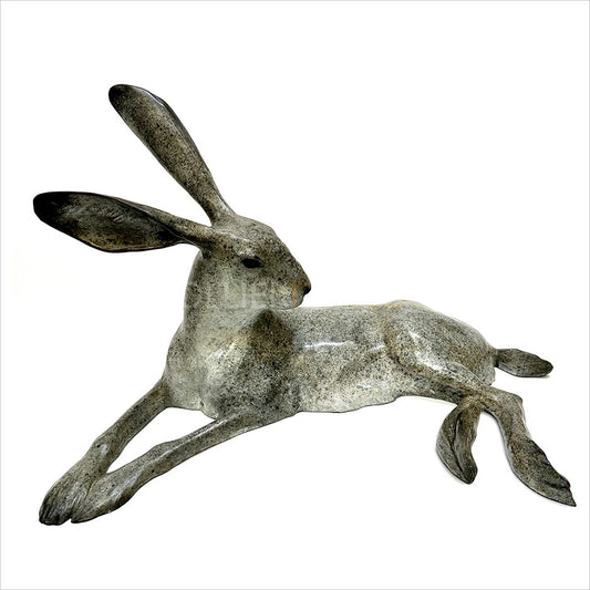 Hare Lying Down by Gill Parker