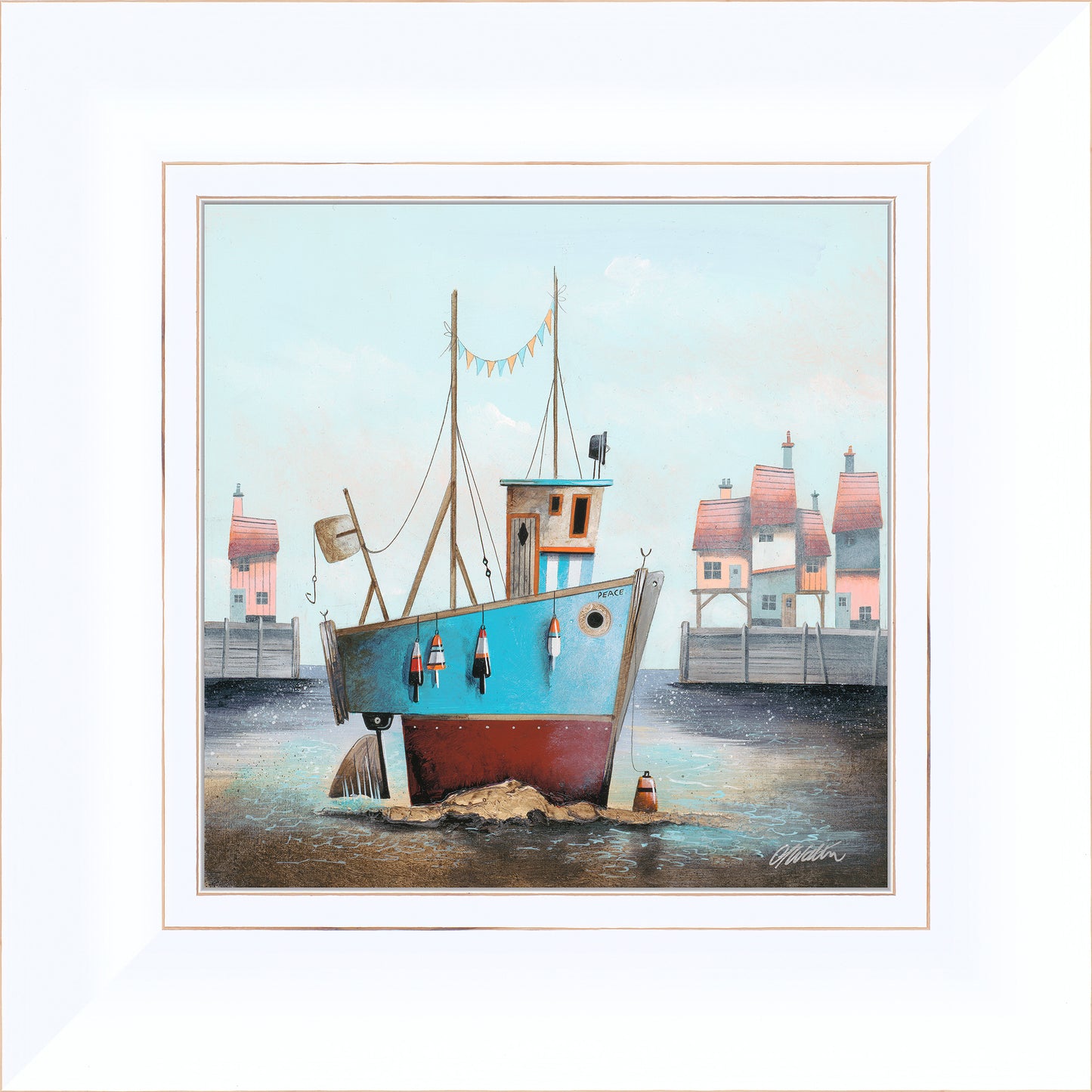 Gary Walton Original art framed