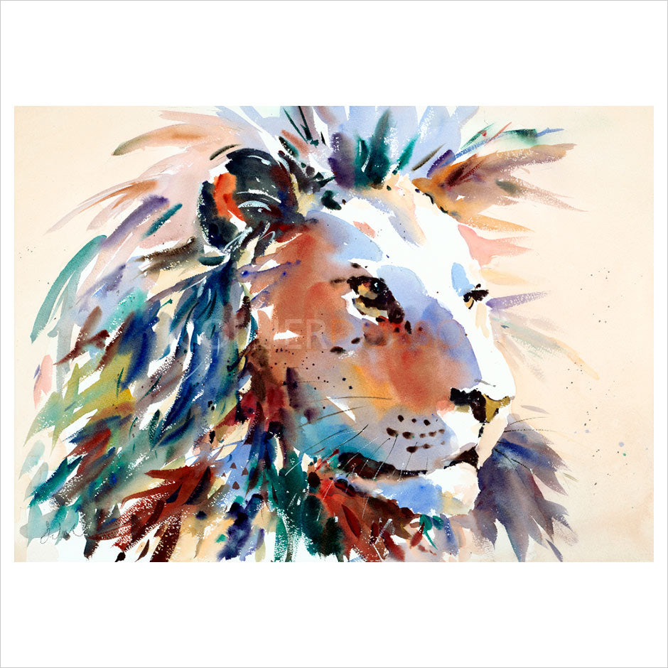 Dappled Lion by Jake Winkle