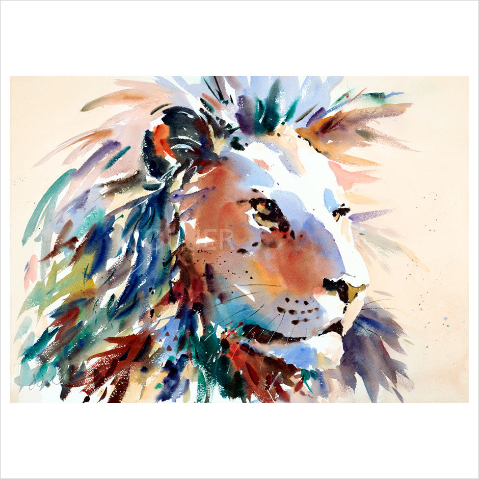 Dappled Lion - Original