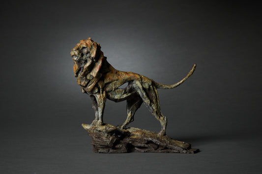 Fred Gordon Lion sculpture Bronze