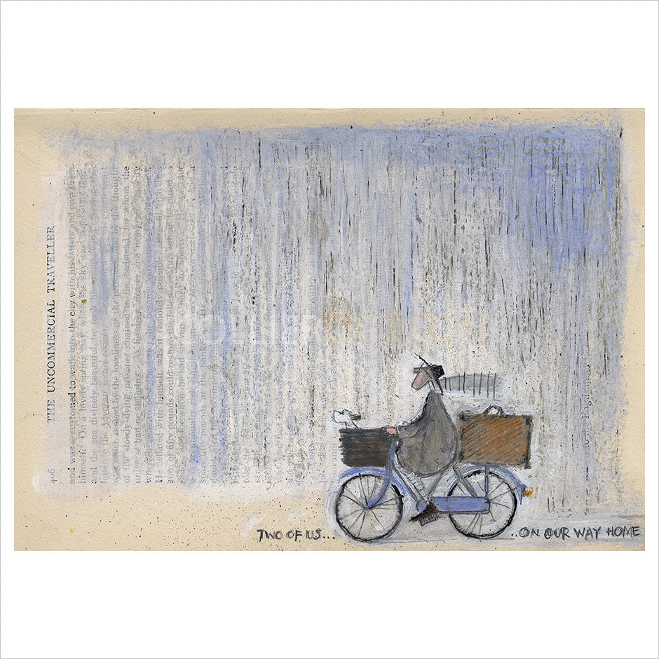 Two of us...on our way home by Sam Toft