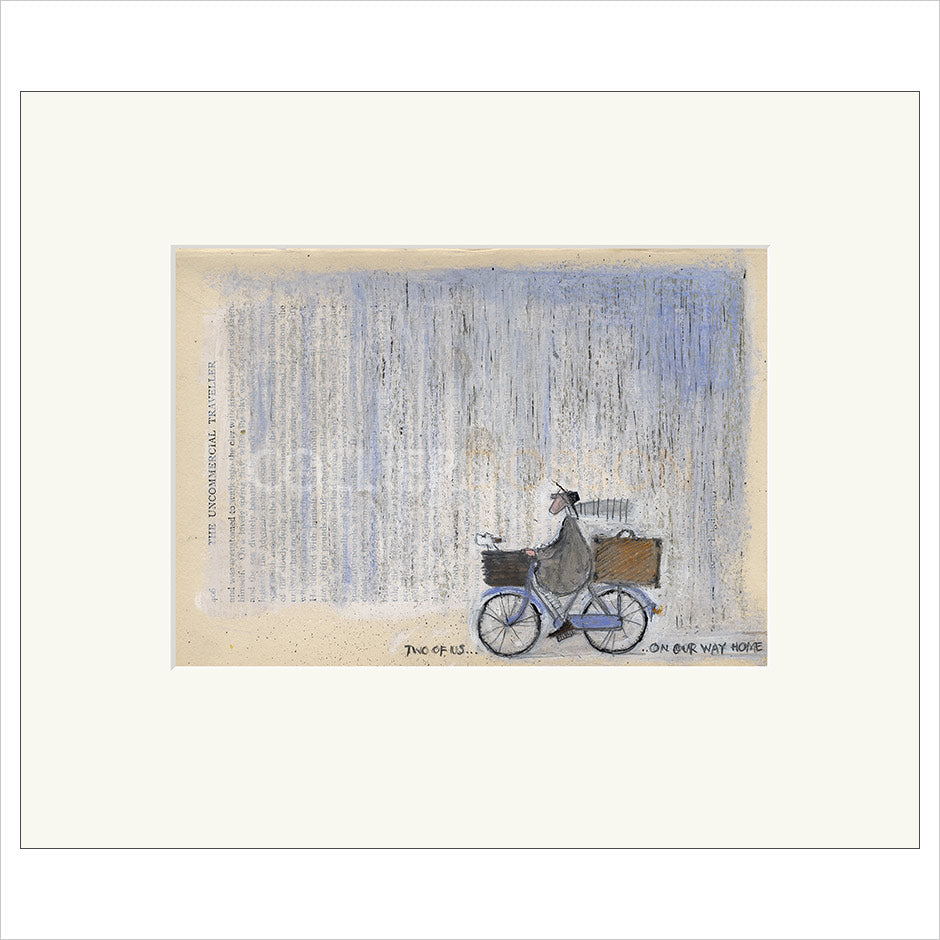 Two of us...on our way home by Sam Toft