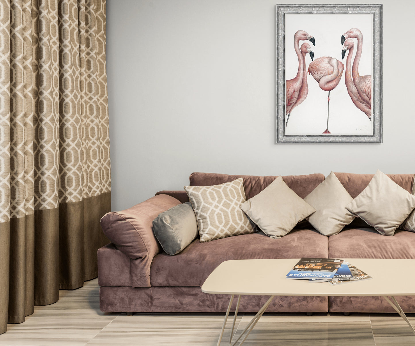 Dominique Salm In your own time framed artwork