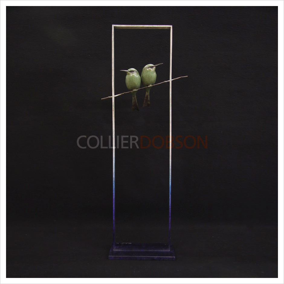 Bee Eaters in a Frame by Adam Binder