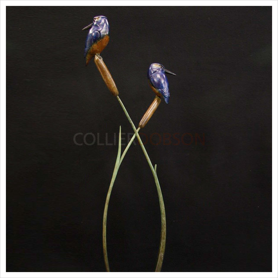 Pair of Kingfishers by Adam Binder