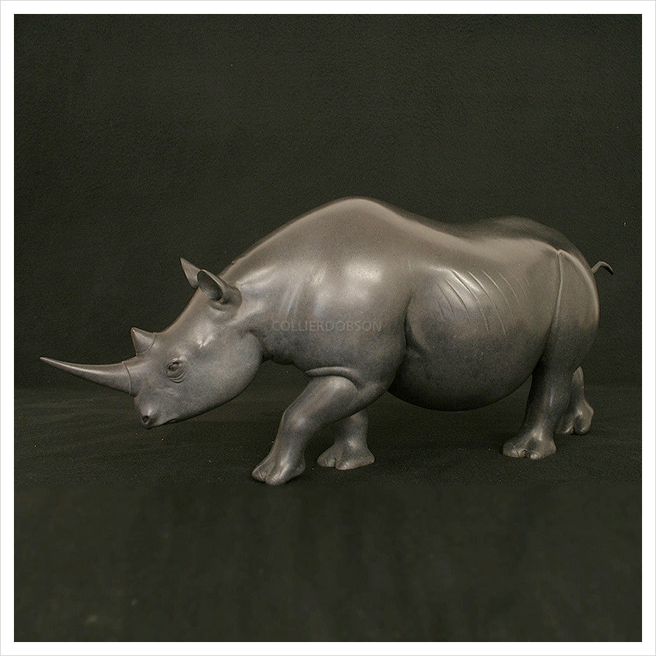 Black Rhino by Adam Binder