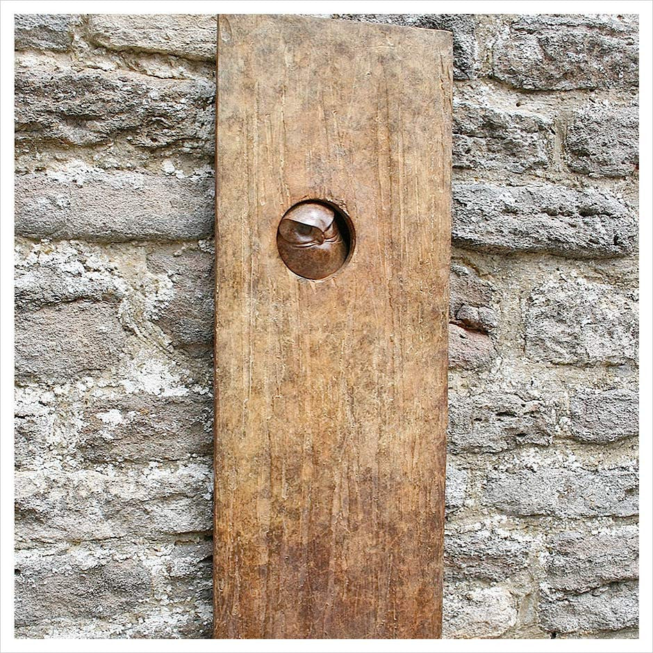 Little Owl Plaque by Adam Binder