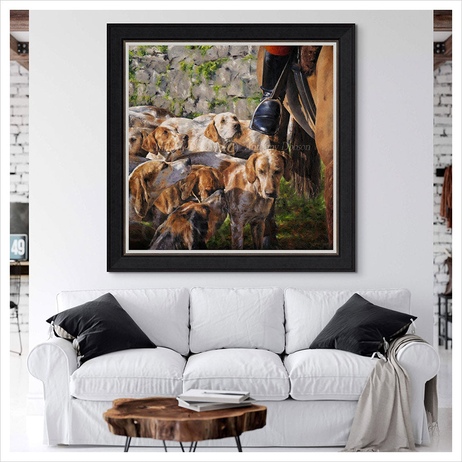 His Master's Voice by Anthony Dobson - Framed Artist's Proof