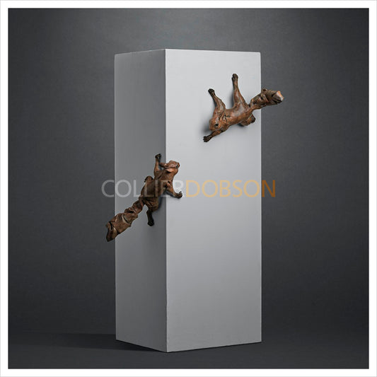 Red Squirrel I and Red Squirrel II by Fred Gordon