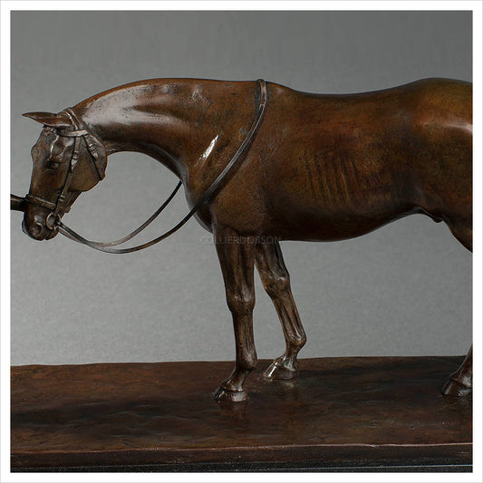 Soldier and Horse by Geoge Bingham