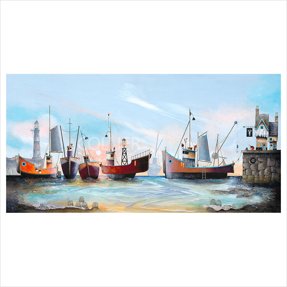 Block Mounted Print