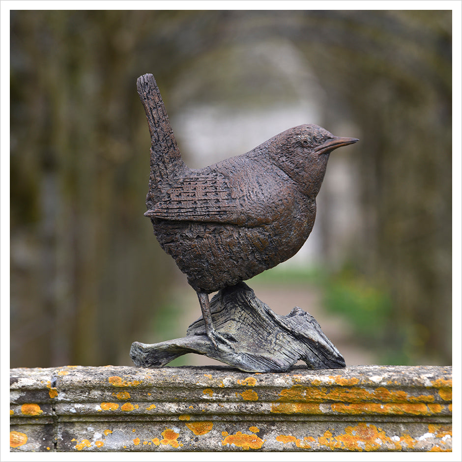 Wren Large - Bronze sculpture