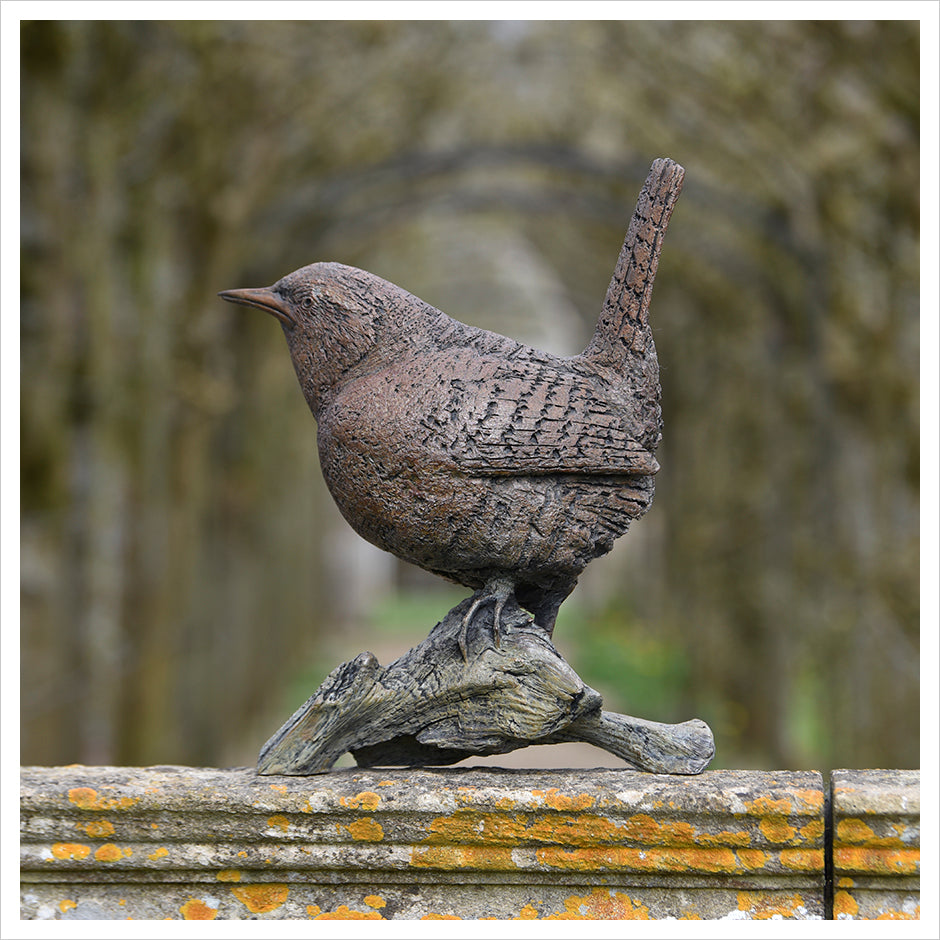 Wren Large - Bronze sculpture