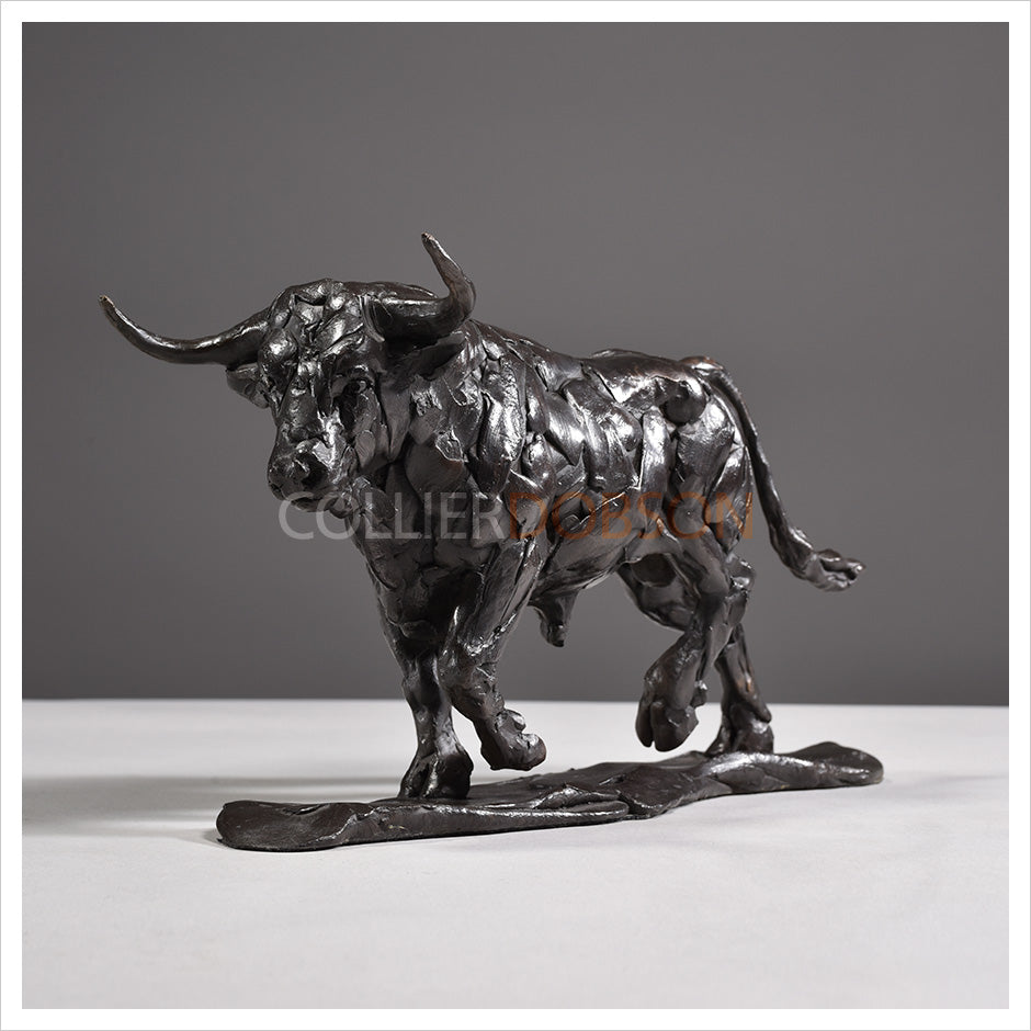 Bull Walking by Hamish Mackie