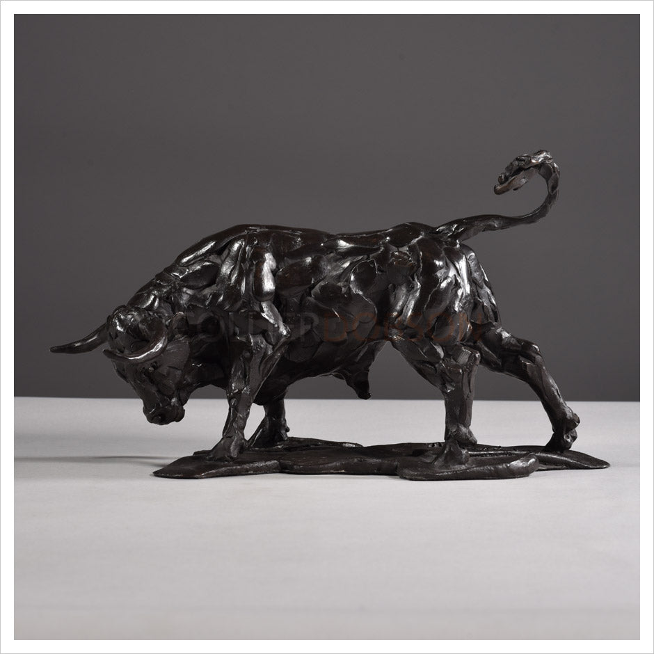 Bull Head Down by Hamish Mackie