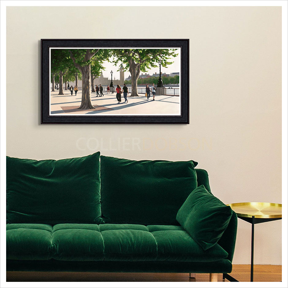 September Afternoon, South Bank by Jo Quigley