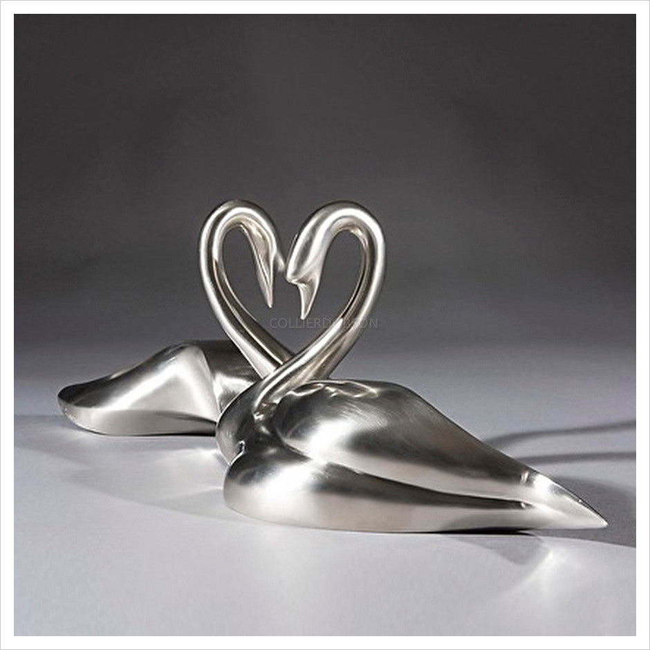 Silver Swan by Simon Gudgeon