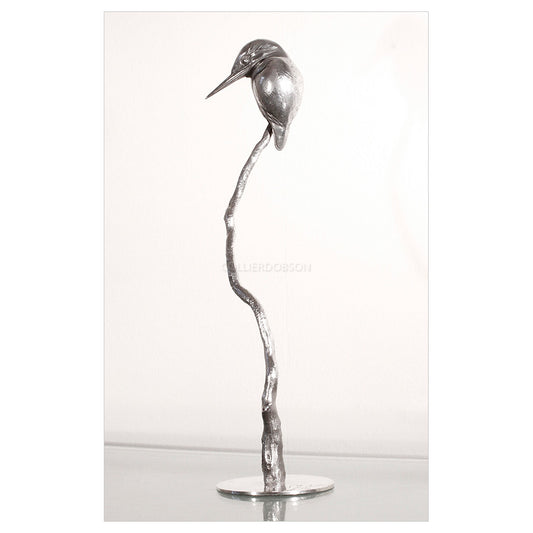 Kingfisher - Silver by Sophie Louise White