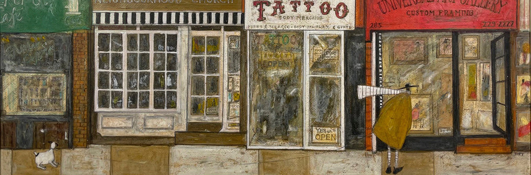 Sam Toft Original Painting + FREE Limited Edition Print