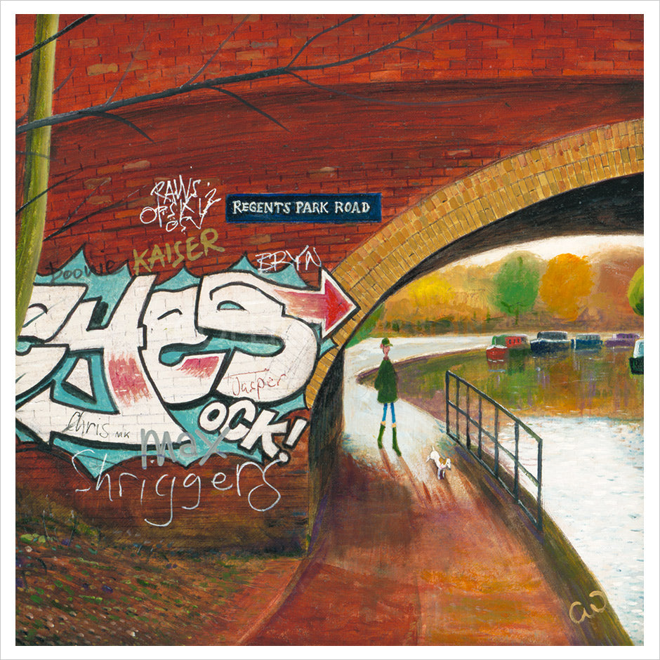 Bridge Graffiti by Chris Ross Williamson