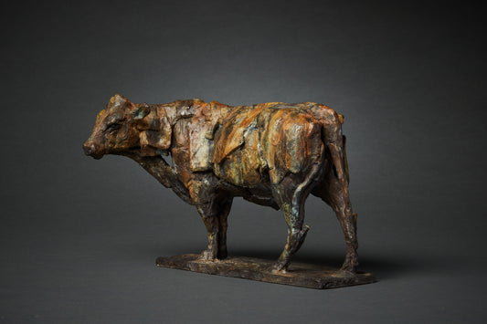 Fred Gordon bronze sculputre Cow