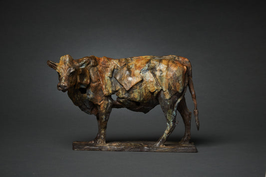 Fred Gordon cow sculpture 
