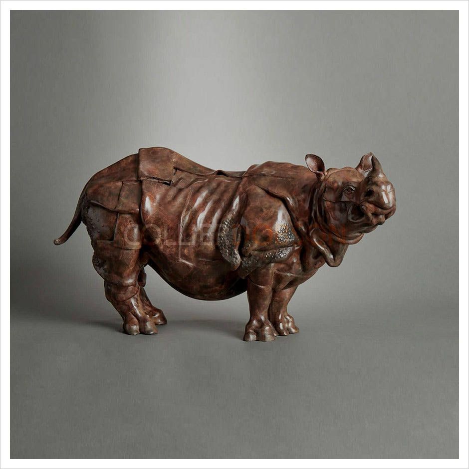 Greater One Horned Rhino by Fred Gordon