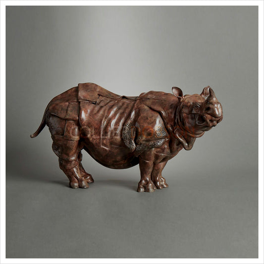 Greater One Horned Rhino by Fred Gordon