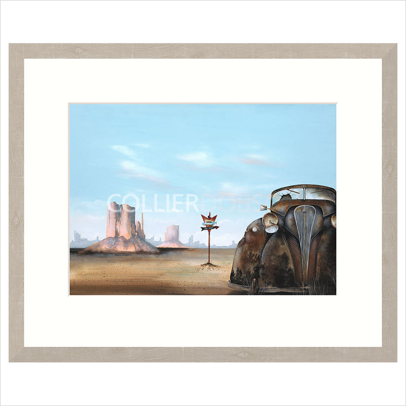 Gary Walton Limited Edition Print Car Wash Collier & Dobson