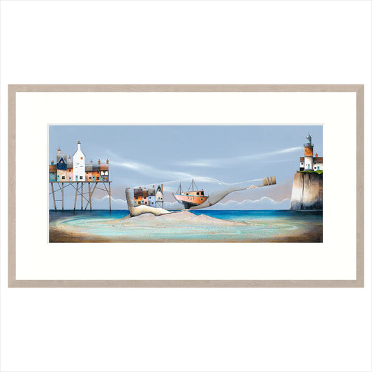 Gary Walton Impossible Bottle framed artwork