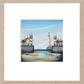 Gary Walton Distant Trawler art print framed