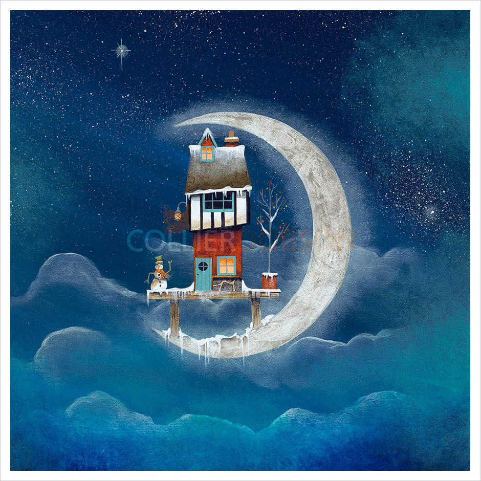 The Snowman and the Moon by Gary Walton