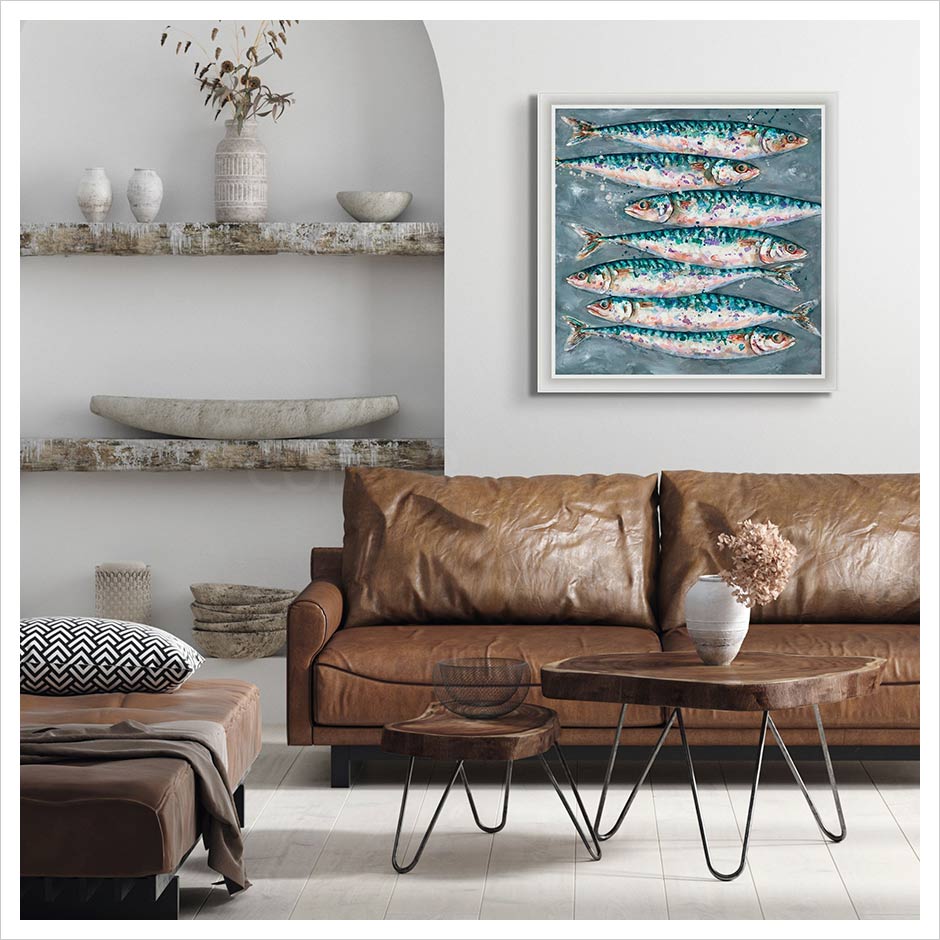 Mackerel Swim by Giles Ward