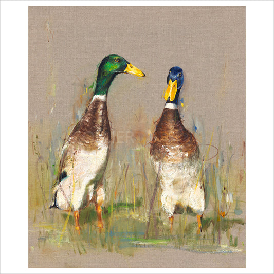 Indian Runner Ducks by Josie Appleby