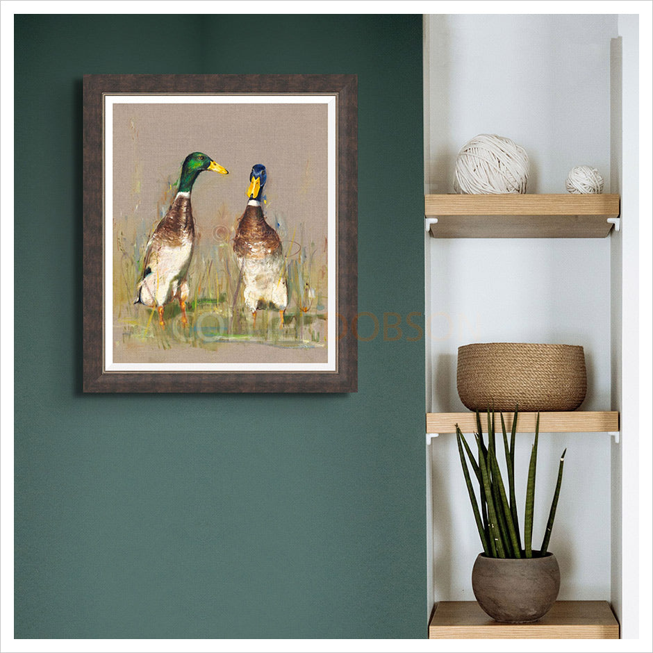 Indian Runner Ducks by Josie Appleby