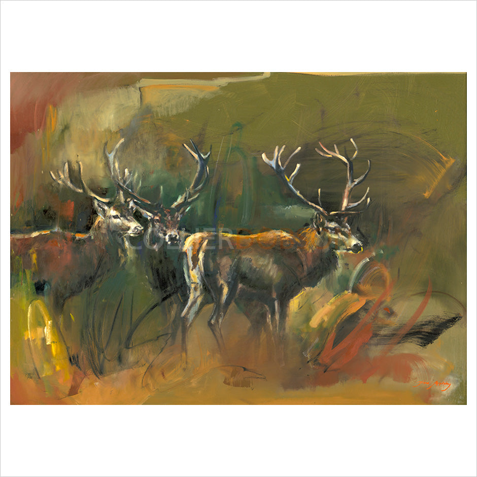 Three Stags by Josie Appleby