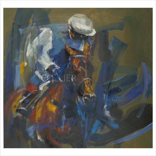 Horse and Rider II by Josie Appleby