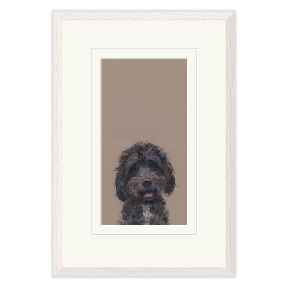 Nicky-Litchfield-Poppet-Framed-White