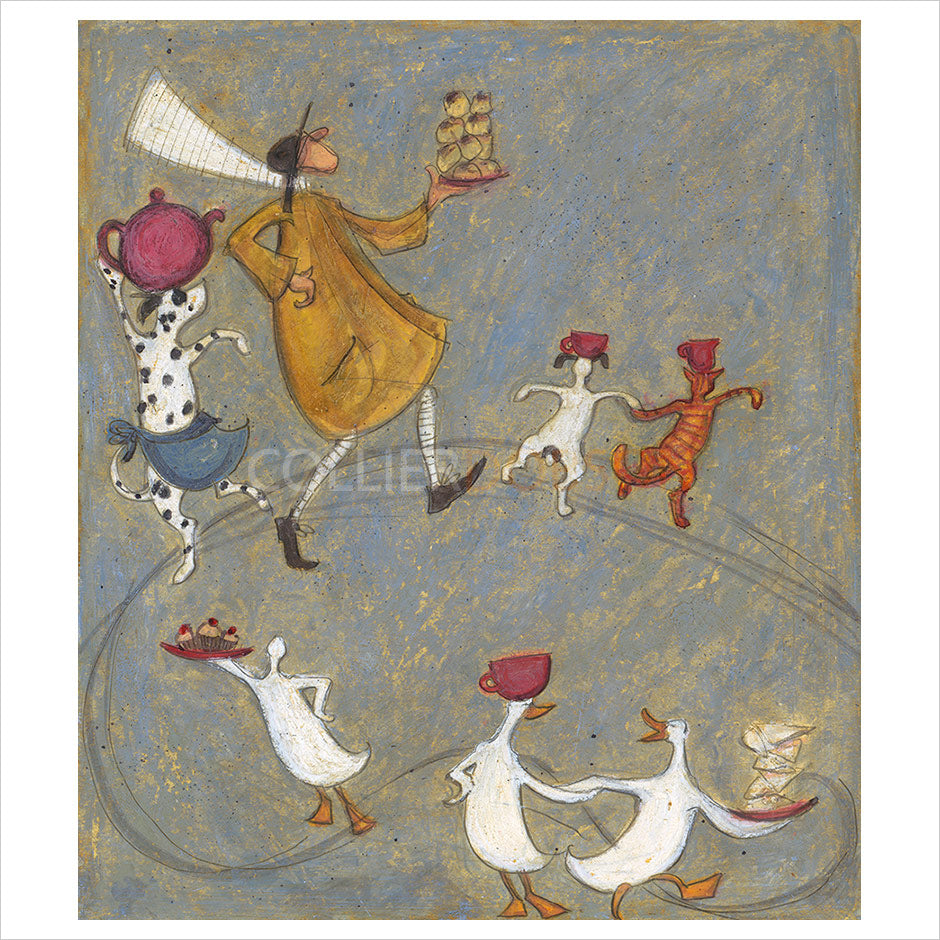 Sam Toft Limited Edition Print | The Afternoon Tea Dance – Collier & Dobson