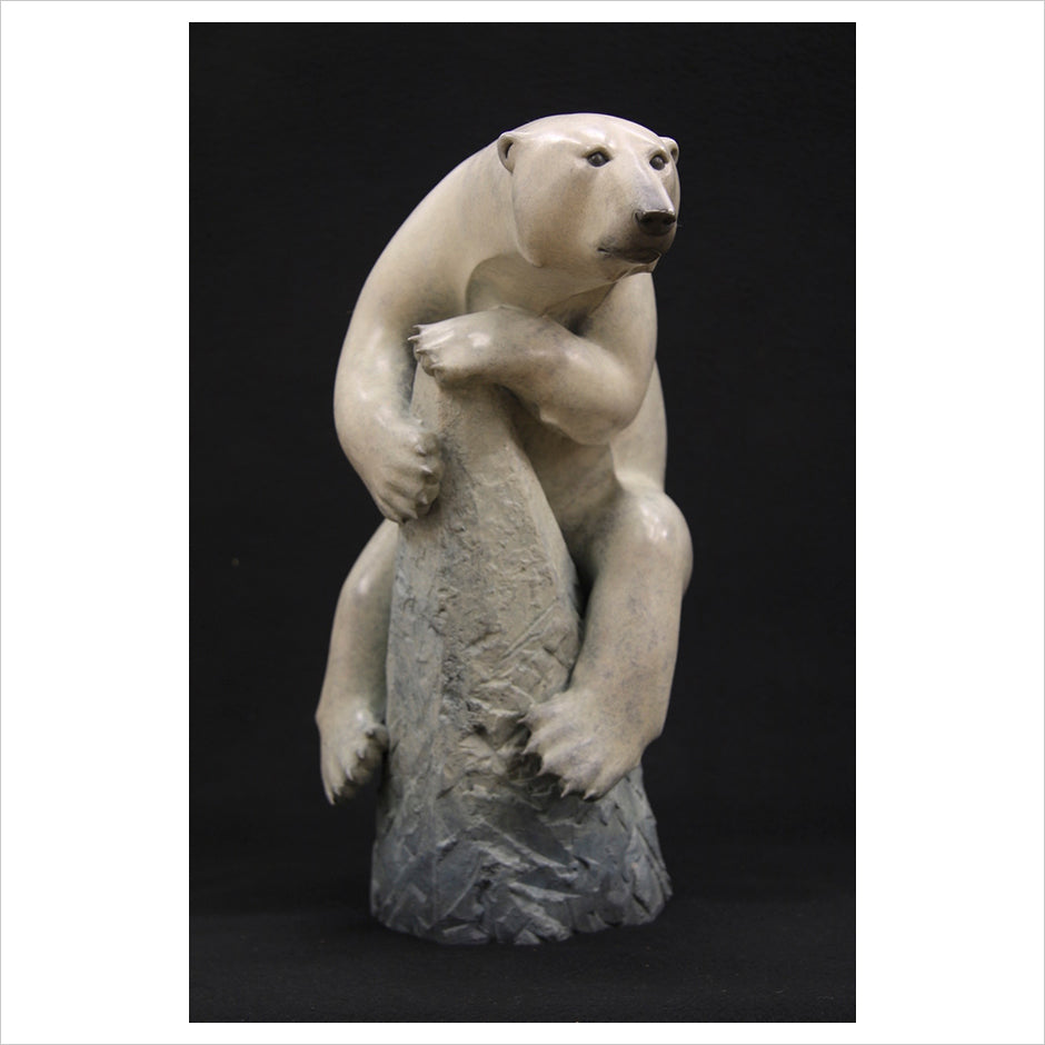 Adrift - bronze sculpture