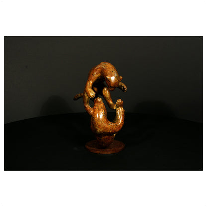 Bronze Leopards