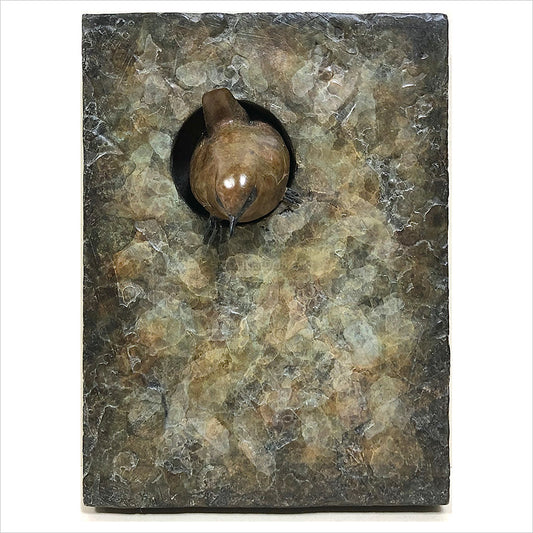 Small Wren Plaque by Adam Binder