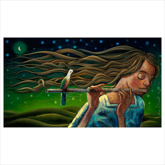 Flutist by Adam Kolakowski