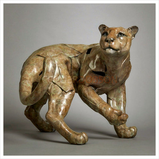 Leopard Turning by Fred Gordon