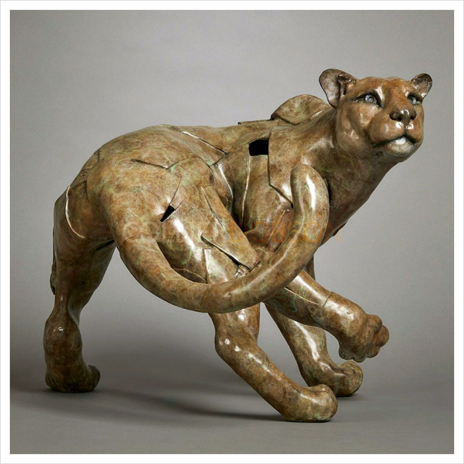Leopard Turning by Fred Gordon
