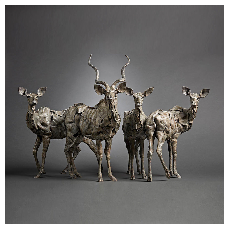 Kudu Herd by Fred Gordon